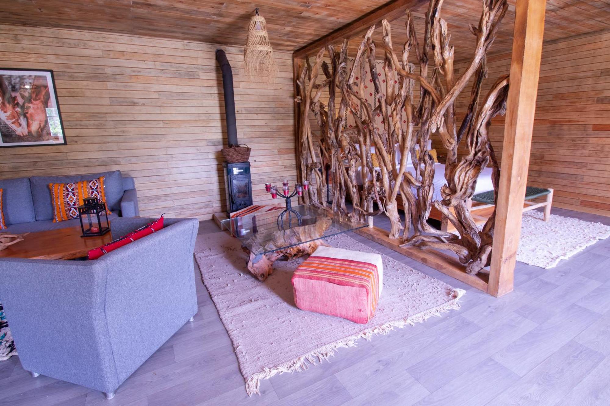 Bio Et Bois -Luxury Bio Farm- Villa Moulay Yacoub Exterior photo